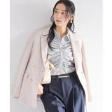 ライトグレー(08) | フロントギャザーシャツ | VIS