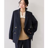 ペプラムニットドッキングブラウス | VIS  | 詳細画像21 