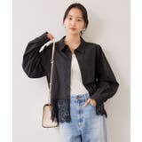 裾レースドッキングシャツ | VIS  | 詳細画像10 