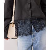 裾レースドッキングシャツ | VIS  | 詳細画像13 