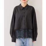 裾レースドッキングシャツ | VIS  | 詳細画像16 