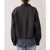 裾レースドッキングシャツ | VIS  | 詳細画像18 