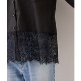 裾レースドッキングシャツ | VIS  | 詳細画像21 