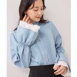 レイヤードレーススリーブブラウス | VIS  | 詳細画像11 