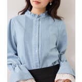 レイヤードレーススリーブブラウス | VIS  | 詳細画像12 