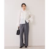 レイヤードレーススリーブブラウス | VIS  | 詳細画像19 