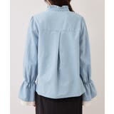 レイヤードレーススリーブブラウス | VIS  | 詳細画像27 