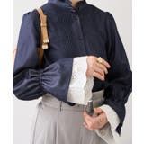 レイヤードレーススリーブブラウス | VIS  | 詳細画像6 