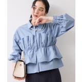 ブルー(44) | ビスチェドッキングシャツ/イージーケア | VIS