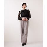 シャイニーボウタイ長袖ブラウス/イージーケア・2WAY | VIS  | 詳細画像15 