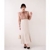 シャイニーボウタイ長袖ブラウス/イージーケア・2WAY | VIS  | 詳細画像2 