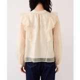 シャイニーボウタイ長袖ブラウス/イージーケア・2WAY | VIS  | 詳細画像24 