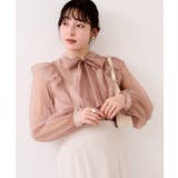 シャイニーボウタイ長袖ブラウス/イージーケア・2WAY | VIS  | 詳細画像5 