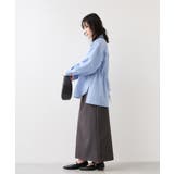 ウエストリボンシャツ/イージーケア・WEB限定カラー | VIS  | 詳細画像31 