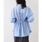 ウエストリボンシャツ/イージーケア・WEB限定カラー | VIS  | 詳細画像34 