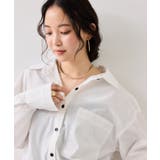 ウエストリボンシャツ/イージーケア・WEB限定カラー | VIS  | 詳細画像4 