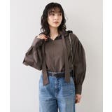 フリルネックブラウス | VIS  | 詳細画像12 