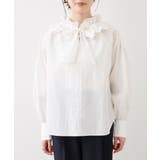 フリルネックブラウス | VIS  | 詳細画像26 