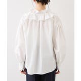 フリルネックブラウス | VIS  | 詳細画像28 