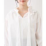 フリルネックブラウス | VIS  | 詳細画像29 