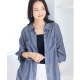 シアーデニムシャツ | VIS  | 詳細画像1 