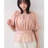 【夏トク価格】ドットアソート2WAYオフショルペプラムブラウス | VIS  | 詳細画像10 