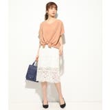 【美人百花5月号掲載】【マルチWAY】異素材コンビブラウス | VIS  | 詳細画像15 