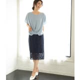 【美人百花5月号掲載】【マルチWAY】異素材コンビブラウス | VIS  | 詳細画像18 