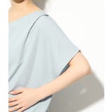 【美人百花5月号掲載】【マルチWAY】異素材コンビブラウス | VIS  | 詳細画像5 