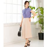 ピンタックフレンチスリーブブラウス | VIS  | 詳細画像14 