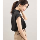 ピンタックフレンチスリーブブラウス | VIS  | 詳細画像19 