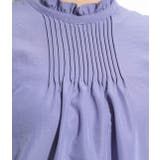 ピンタックフレンチスリーブブラウス | VIS  | 詳細画像8 