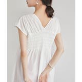 【洗える】ゆるVネックシャーリングシャツブラウス | VIS  | 詳細画像11 