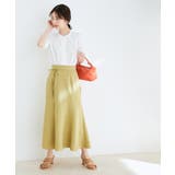 【防シワ】【2WAY】フロントタック5分袖ブラウス | VIS  | 詳細画像14 