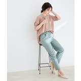 【防シワ】【2WAY】フロントタック5分袖ブラウス | VIS  | 詳細画像18 