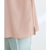 【防シワ】【2WAY】フロントタック5分袖ブラウス | VIS  | 詳細画像24 