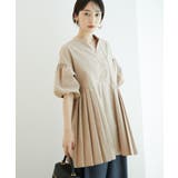 パール釦プリーツチュニック | VIS  | 詳細画像13 