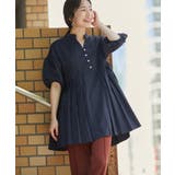 パール釦プリーツチュニック | VIS  | 詳細画像3 