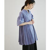 パール釦プリーツチュニック | VIS  | 詳細画像7 