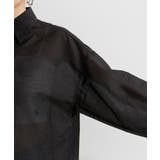 メタル釦シンプルシアーシャツ | VIS | 詳細画像13