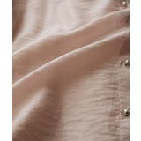 メタル釦シンプルシアーシャツ | VIS | 詳細画像17