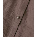 メタル釦シンプルシアーシャツ | VIS | 詳細画像21