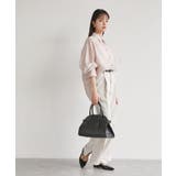 メタル釦シンプルシアーシャツ | VIS | 詳細画像23