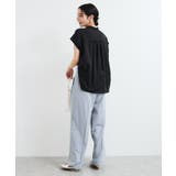 【接触冷感/洗える】気流染めスモッキングブラウス | VIS | 詳細画像14