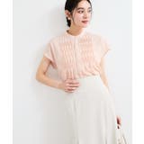 【接触冷感/洗える】気流染めスモッキングブラウス | VIS | 詳細画像16