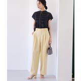 【接触冷感/洗える】気流染めスモッキングブラウス | VIS | 詳細画像2