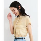 【接触冷感/洗える】気流染めスモッキングブラウス | VIS | 詳細画像24