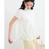 【接触冷感/洗える】気流染めスモッキングブラウス | VIS | 詳細画像29