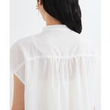 【接触冷感/洗える】気流染めスモッキングブラウス | VIS | 詳細画像36