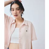 【夏トク価格】刺繍ロゴハーフスリーブシャツ | VIS  | 詳細画像13 
